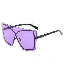 flat top big square one piece 2020 new arrivals retro fashion polarized shades custom designer luxury sunglasses women men 8221